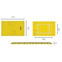 Trench Cover Yellow - 1200 x 800mm