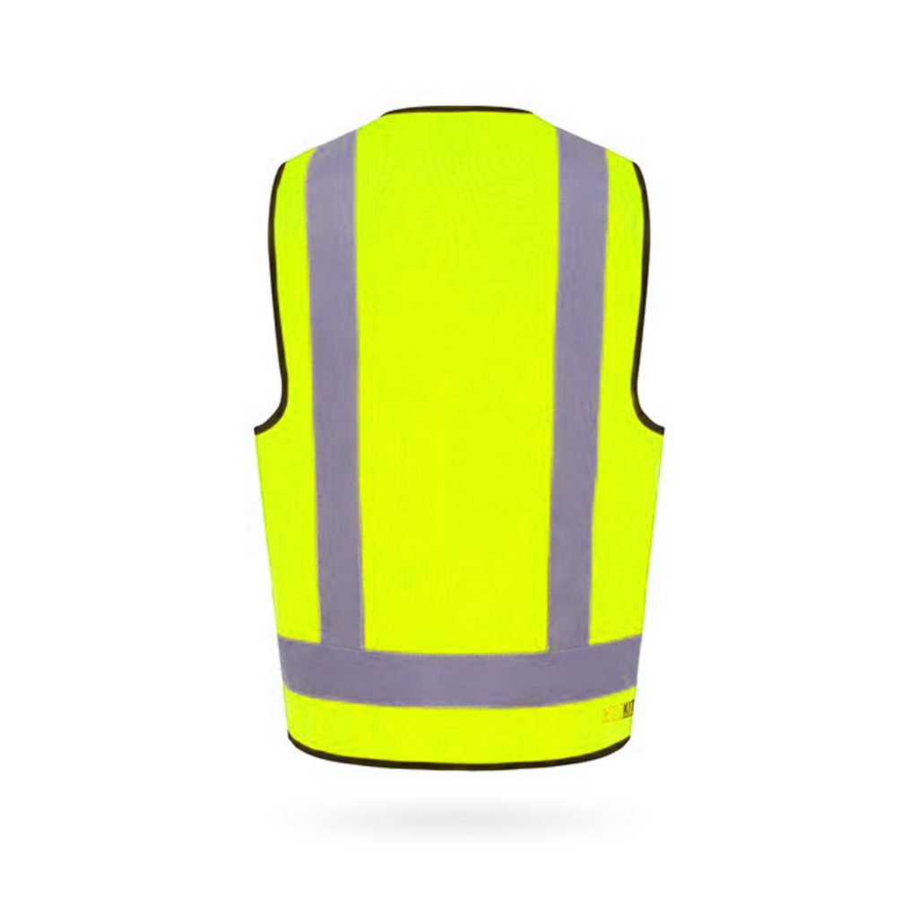 Day/Night Safety Vest - Yellow Size Large