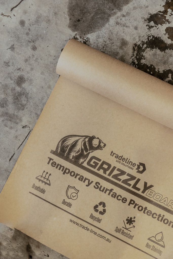 Grizzly Board Floor Protection 965mm x 30.48m (Super Tough)