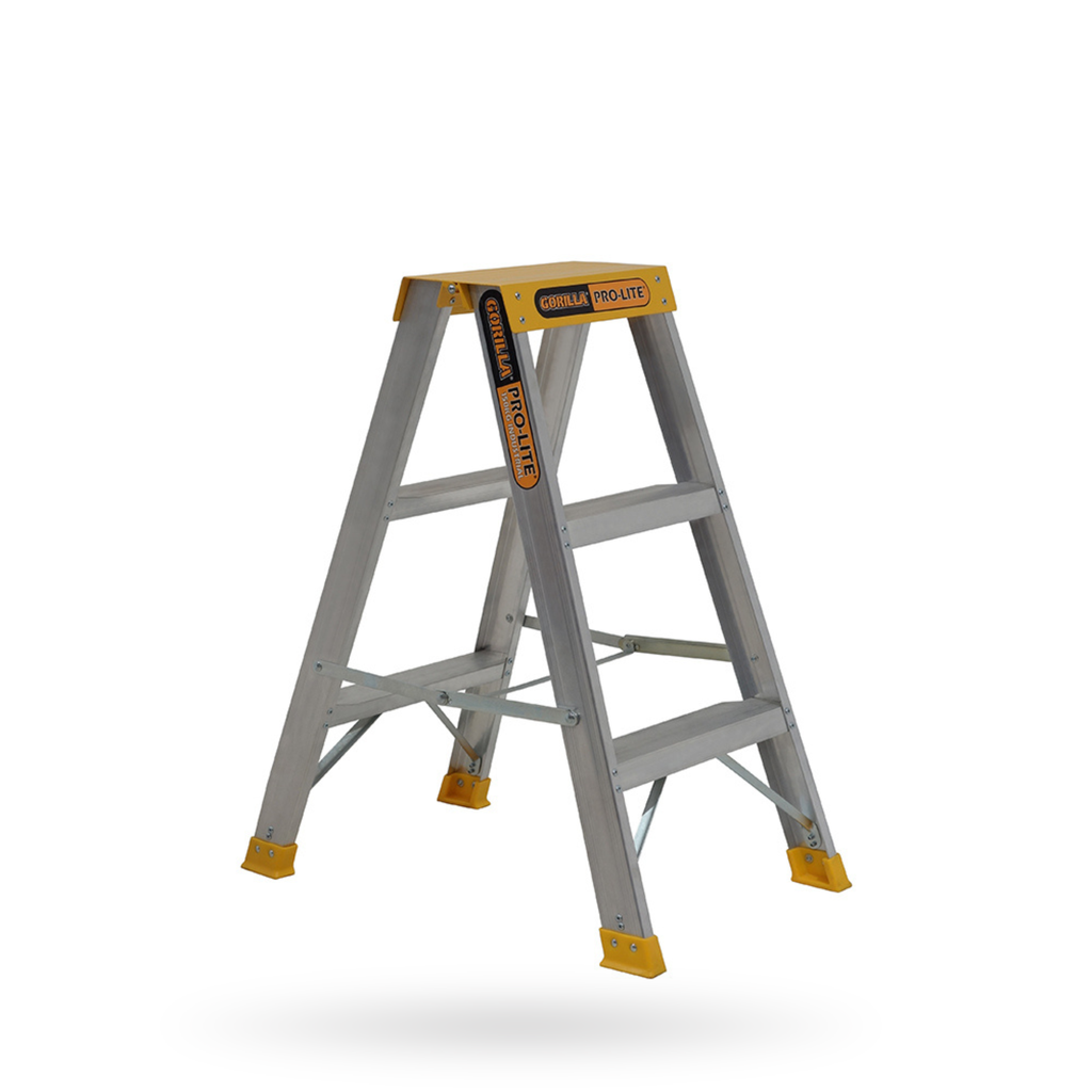3ft 0.85m Double Sided Step Ladder - 150kg Industrial