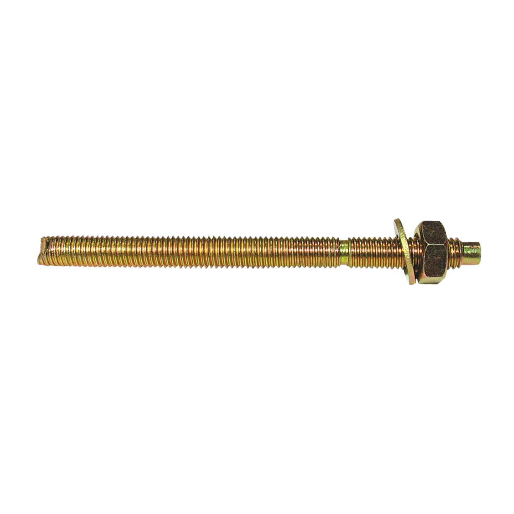 Chemical Anchor Stud Zinc M16 x 190mm w/nuts &amp; washers (ea/10pack)