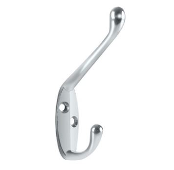 Chromed Coat Hook - single