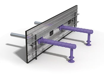 Connolly Expanda Joint System 150mm x 3m, Package incl 1 pack of Peg &amp; Wedges, 7 x R16x450mm Dowels &amp; 1x bag of 7 Purple Sleeves