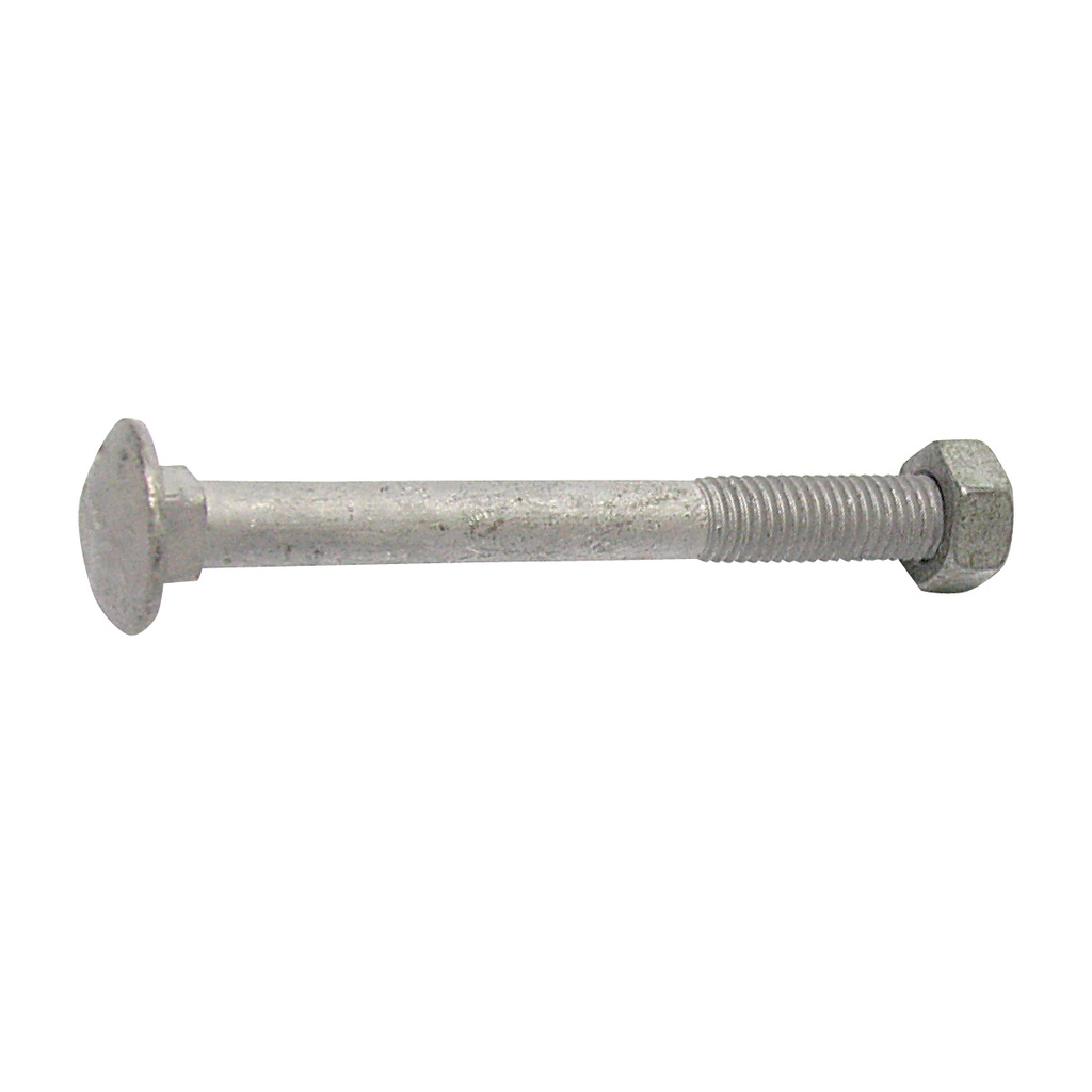 Cup Head Bolt &amp; Nut M8 x 65mm Gal (ea/150Box)