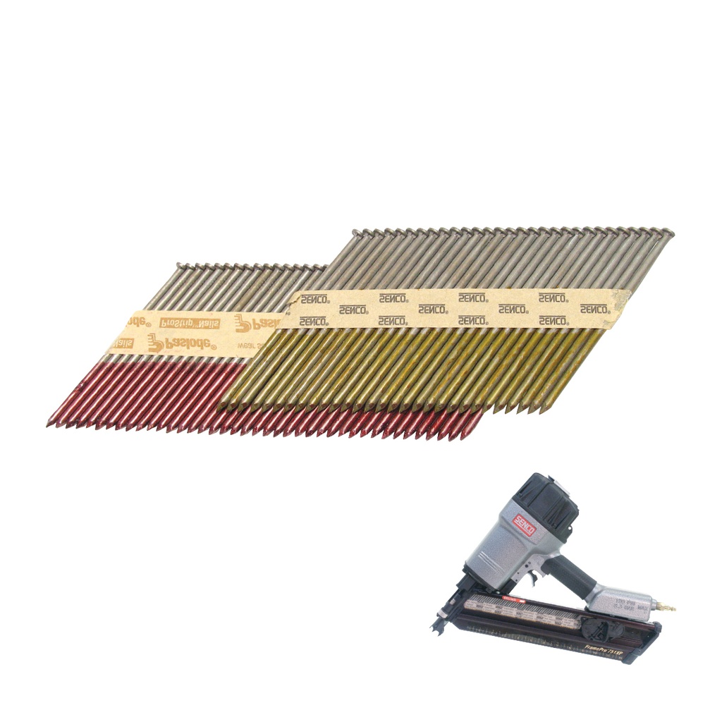 Frame Nails - GAL 90mm Senco/Paslode Style (Box of 3000)