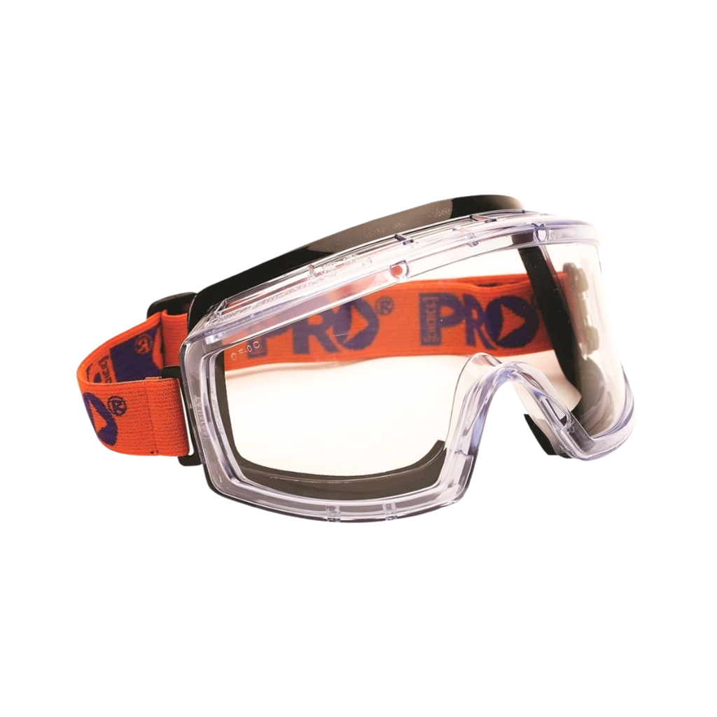 Goggles - Anti Scratch/Anti Fog - Clear - large w/strap