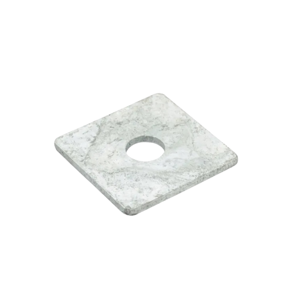 M10 38 x 38 x 3mm Square Washer Gal (ea/200Box)