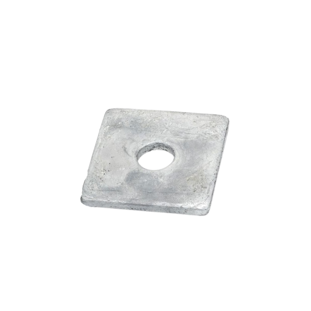 M16 65 x 65 x 5mm Square Washer Gal (ea/100Box)