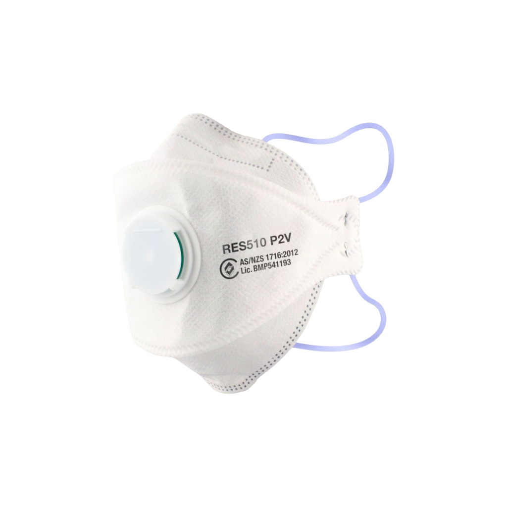 Maxi Safe P2V 3 panel Flat Fold Respirator (Box of 20)