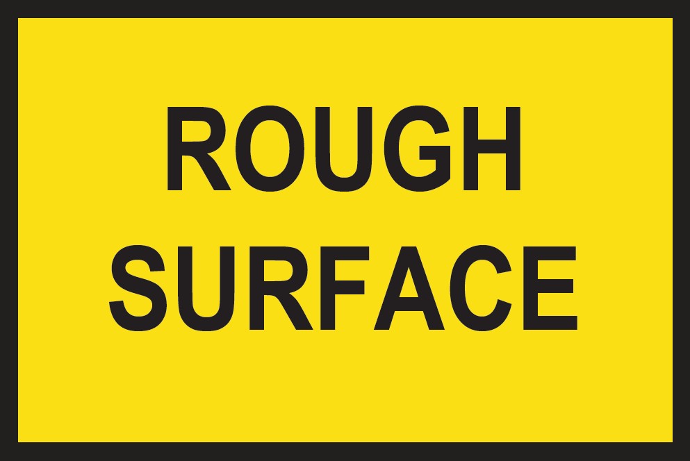 Metal Sign Boxed Edge 1500 x 750mm - Rough Surface