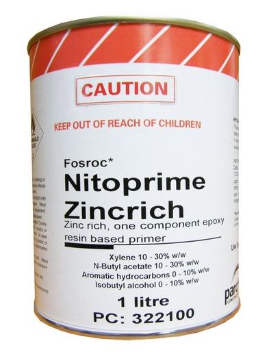 Nitoprime Zincrich Epoxy Primer 1.0L
