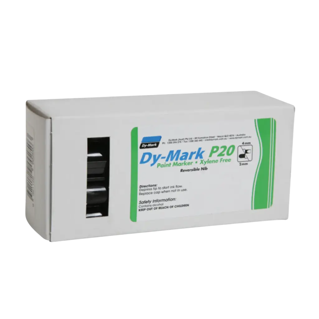 Paint Marker Pen P20 - Black (ea/12 Box)