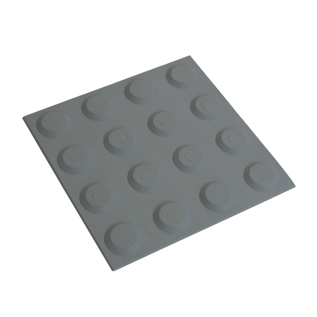 Polyurethane Tactile 300 x 300mm Self Adhesive - Grey