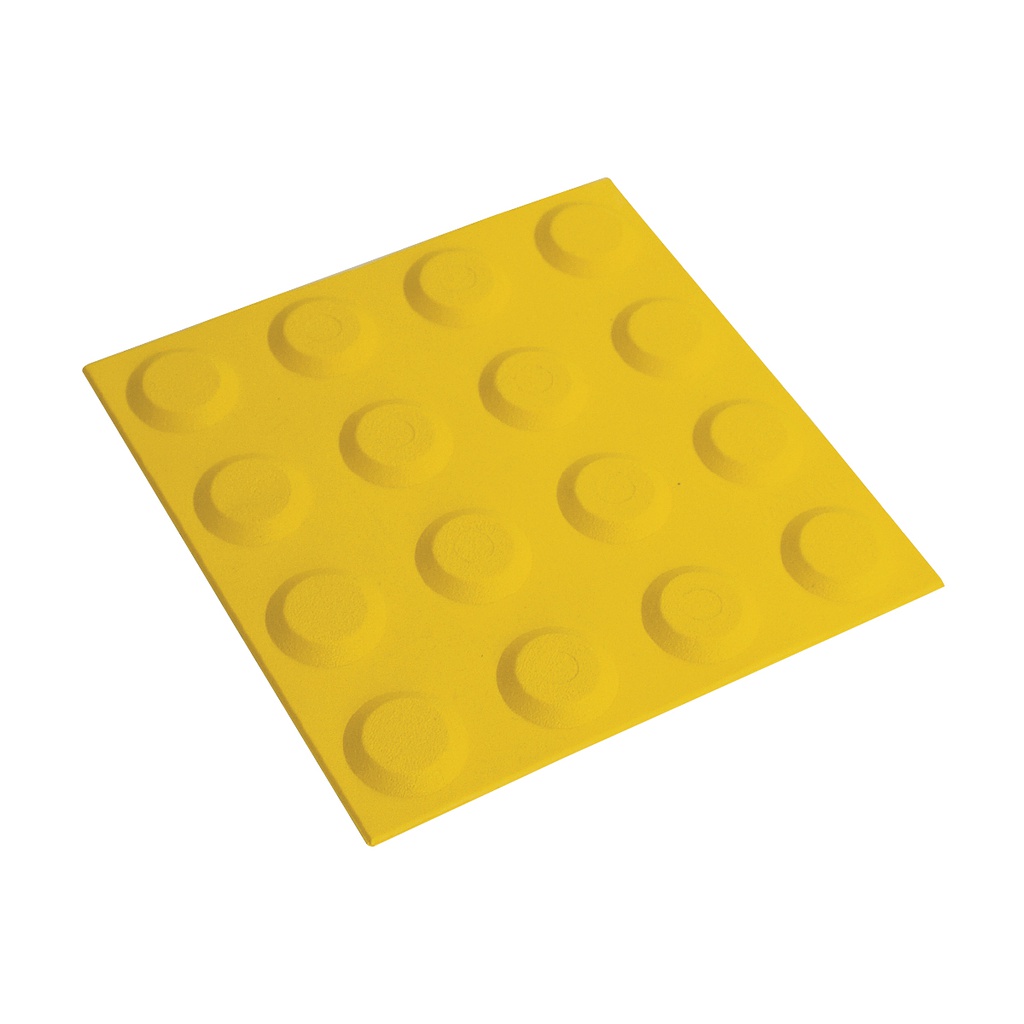 Polyurethane Tactile 300x300mm Self Adhesive - Yellow