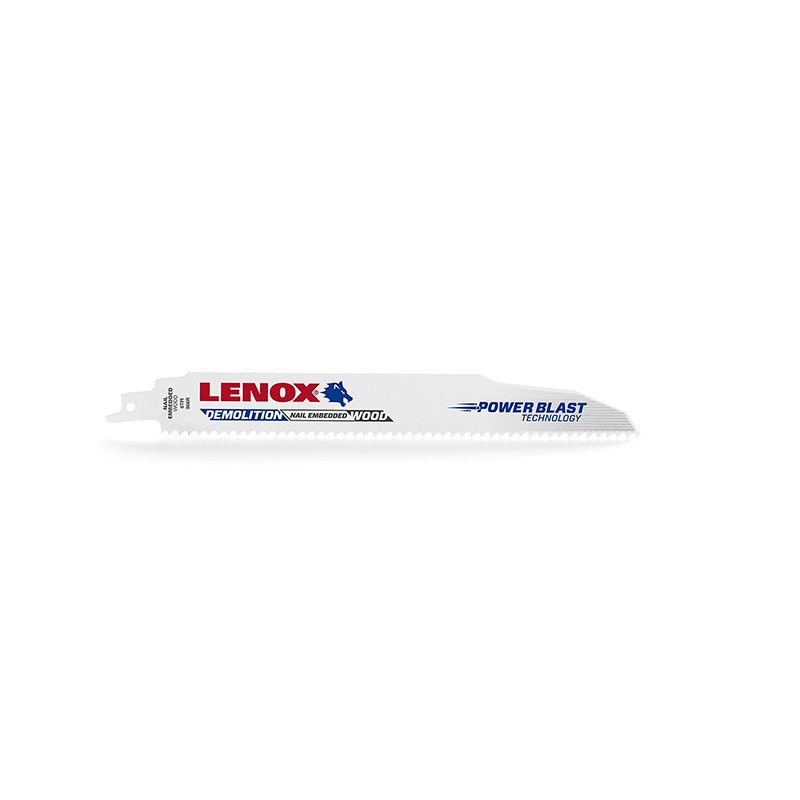 Recipro Blades 6TPI x 229mm (Bi-Metal) Lenox - (Pack of 5) Demolition