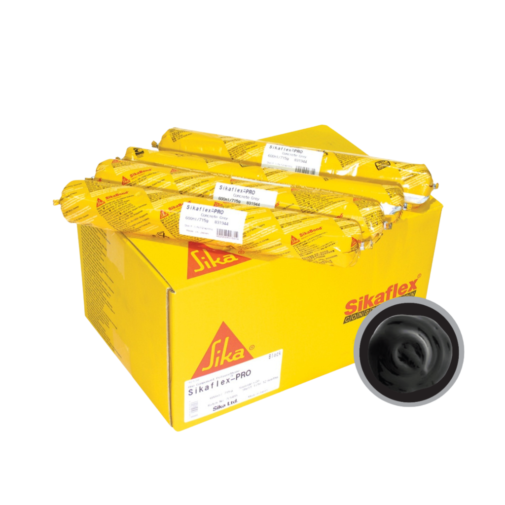 Sikaflex Pro 600ml Sausage - Black (ea/20box)