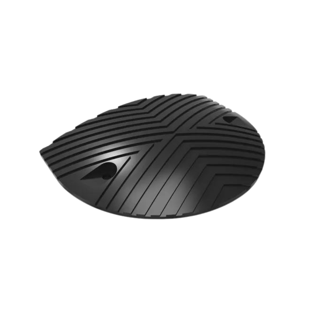 Speed Hump End Caps - Black - 175mmL x 350mmW x 50mmH