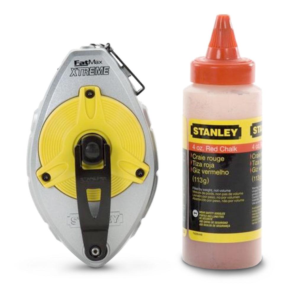 Stanley Fat Max Chalk line Set - Red