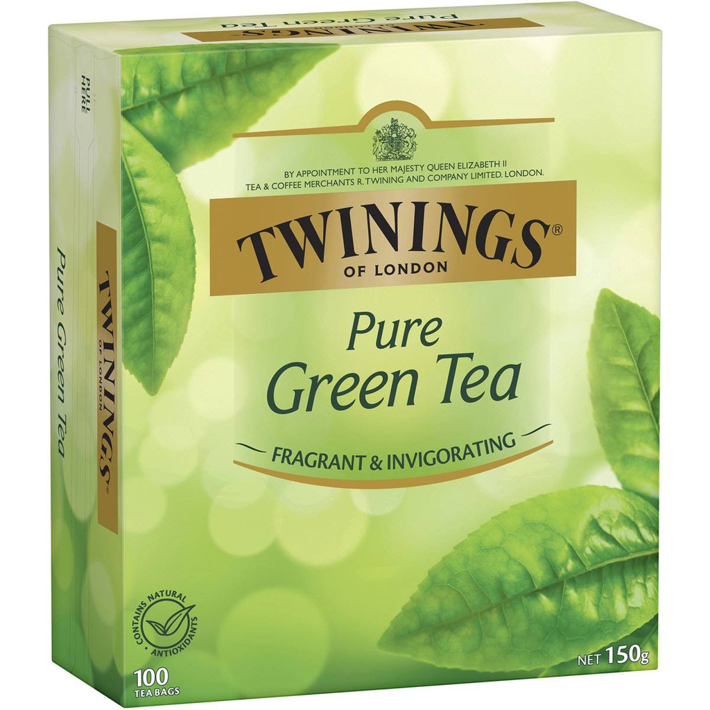 Tea Bags Box 100 Green