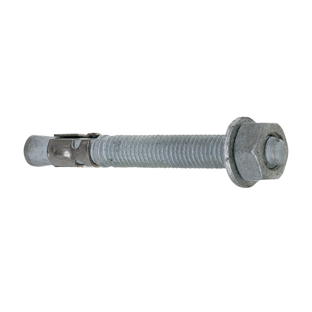 Through Bolt - Wedge Anchor 8 x 100mm Galv (ea/50Box)