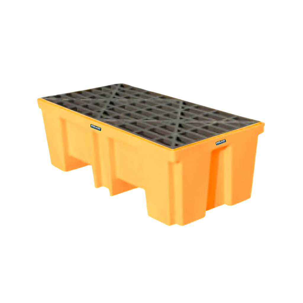 Two Drum Containment Spill Pallet 227L Sump Capacity 