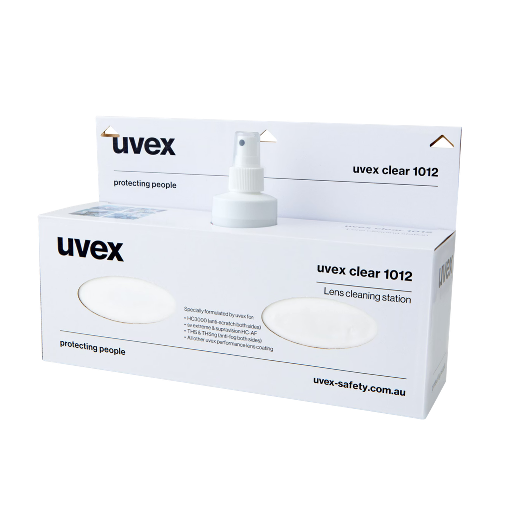 Uvex Lens Cleaning Disposable Station Complete with tissues and cleaner
