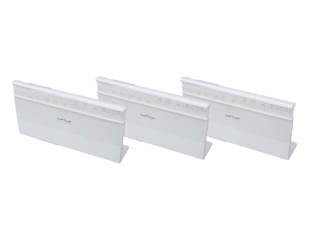White/White Stick &amp; Stomps - Solid (Box of 500)