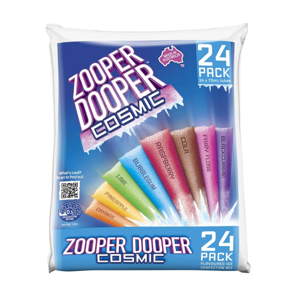 Zooper Dooper Hydration Iceblocks (Pack of 24)