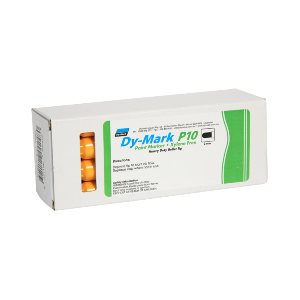 Paint Marker Pen P10 - Yellow (ea/12 Box)