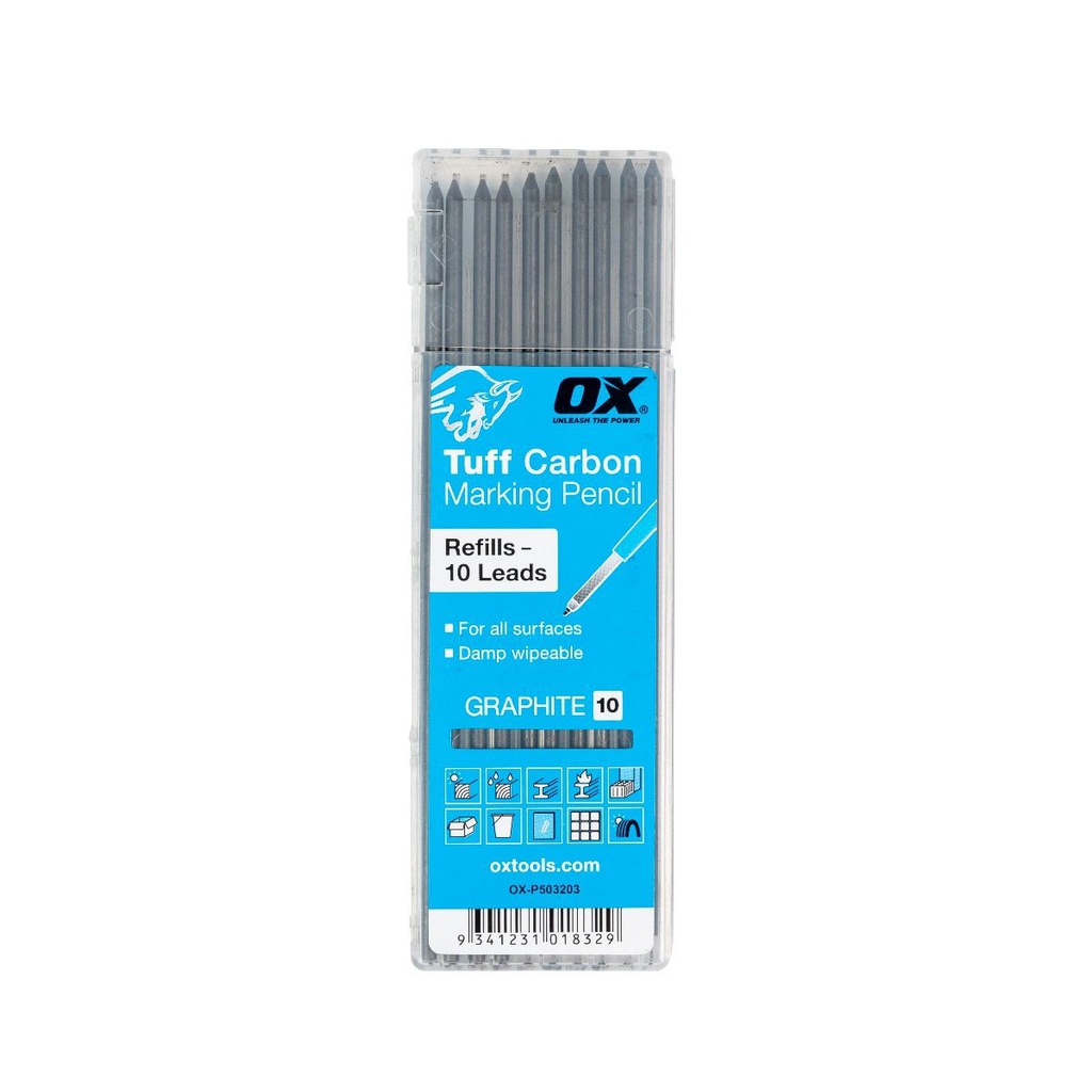 OX Tuff Carbon - Graphite Lead (10pk)