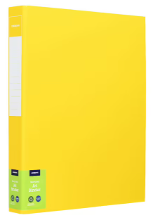 A4 Ring Binder Folder 25mm - Yellow 2 Ring