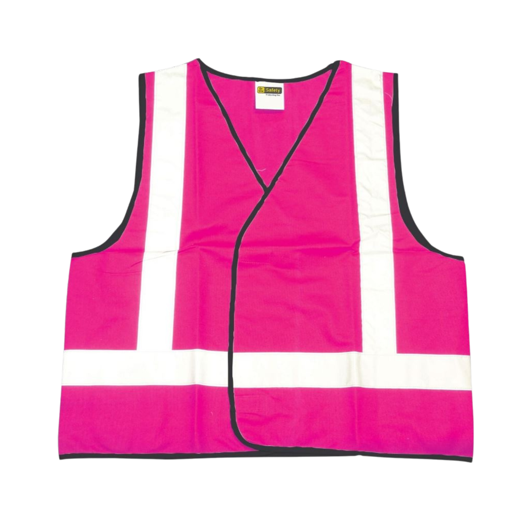Hi Viz Day/Night Safety Vest - Fluro Pink Size XXX Large