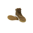 Dune Low Cut Zip Side Lace Up Safety Boot Brown