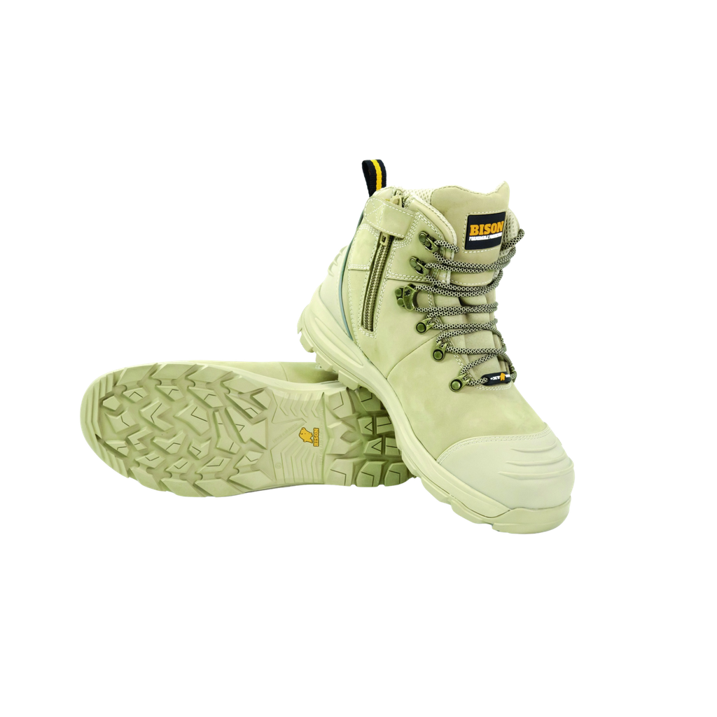 XT Zip Side Up Safety Boot Stone