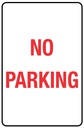 Safety Sign 450 x 300mm Coreflute - NO PARKING