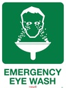 Emergency Eyewash Sign - 600 x 450mm