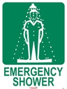 Emergency Shower Sign - 600 x 450mm
