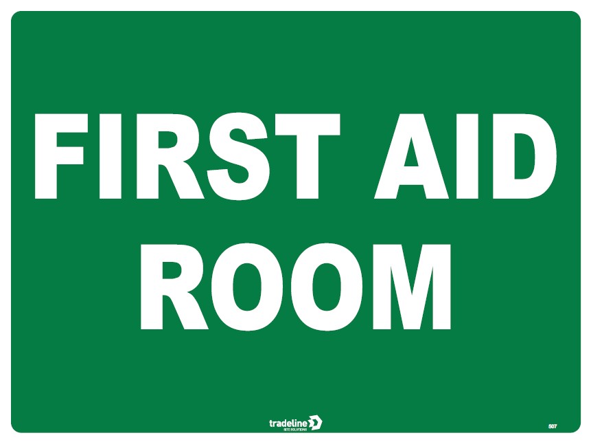 Safety Sign 600 x 450mm - First Aid Room