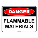 Safety Sign 600 x 450mm - Flammable Materials