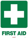 Safety Sign 600 x 450mm - First Aid