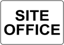 Safety Sign 600 x 450mm - Site Office