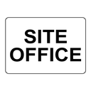 Safety Sign 600 x 450mm - Site Office