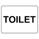 Sign 600 x 450mm - Toilet 