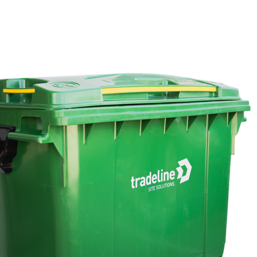 [BIN660G] 660 Litre Site Bin - Green Premium - 1260mm (W) x 780mm (D) x 1200mm (H)