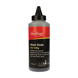 [CHALK114STBK] Chalk Refills Black 8oz