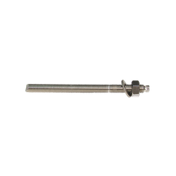 [CHMST20SS] Chemical Anchor Stud 316 Stainless M20 x 260mm w/nuts &amp; washers (ea/10pack)