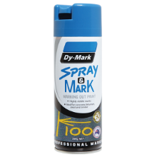 [SMP350FB] DYMARK Spray and Mark Layout Paint; Fluro Blue 350gram (ea/12box)