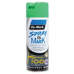 [SMP350FG] DYMARK Spray and Mark Layout Paint; Fluro Green 350gram (ea/12box)