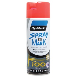[SMP350FO] DYMARK Spray and Mark Layout Paint; Fluro Orange 350gram (ea/12box)