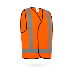 [DAY/NIV-O-L] Day/Night Safety Vest - Orange Size Large